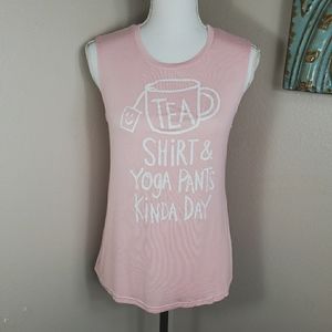 C Apparel Sleeveless Athletic Top Tank Sz S